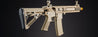 Lancer Tactical Gen 4 L119A2 M4/M16 Full Metal Airsoft Rifle (Tan) – 390–400 FPS