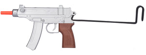 Ukarms M37As Scorpion Spring Pistol W/ Folding Stock (Silver) Airsoft Gun Accessories