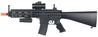 Double Eagle Airsoft Rifle Full Stock ABS Plastic Construction BLACK
