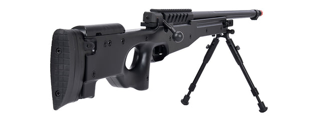 WellFire MB15 L96 Bolt Action Airsoft Sniper Rifle w/ Bipod (BLACK)