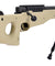 WellFire MB15 L96 Bolt Action Airsoft Sniper Rifle w/ Bipod (TAN)