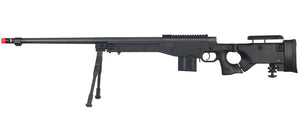 Well Airsoft MK96 Bolt Action Rifle W/ Barrel & Bipod - Black
