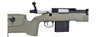 WellFire MB4417 M40A3 Bolt Action Airsoft Sniper Rifle w/ Bipod (OD GREEN)