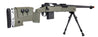 WellFire MB4417 M40A3 Bolt Action Airsoft Sniper Rifle w/ Bipod (OD GREEN)