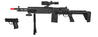 UK Arms Rifle Scope Laser & Flashlight And Bonus P618 Spring Pistol In Combo Box
