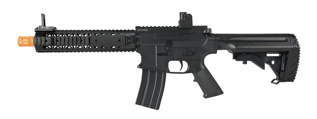 UK Arms P2211 Quad Ris M4 Spring Rifle W/ Grip Covers (BLACK)