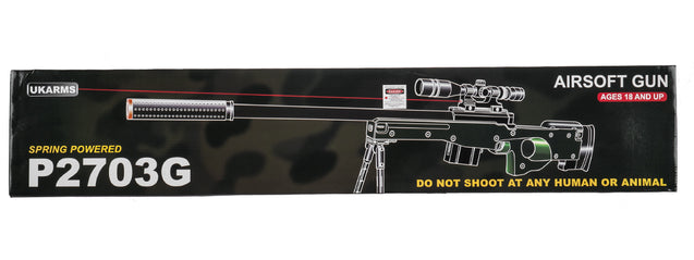 P2703G Spring Rifle w/ Scope (GREEN)