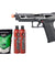 G&G GTP9-MS Metal Slide Gas Blowback Airsoft Pistol - (Silver) - Gas/BB Bundle