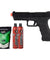 KWA Full Size ATP-LE Airsoft Gas Blowback Pistol - (Black) - Gas/BB Bundle