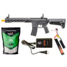 BG Defense Type-A SPR 12" Gen 3 AEG Rifle by Lancer Tactical - (Black) - Gen 3 Starter Bundle