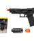 G&G GTP9-MS Metal Slide Gas Blowback Airsoft Pistol - (Black) - Tracer/BB Bundle