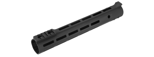Ranger Armory 12" M-LOK Modular Handguard Rail for Airsoft Rifles [Type 2] (Black)