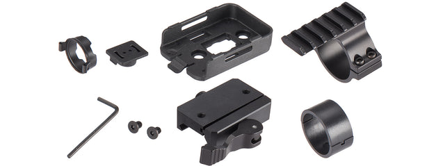 RunCam Bracket w/ Rail Mount and Adapter for RunCam2 [Airsoft Version] Airsoft Gun Accessories