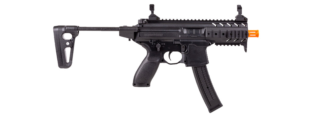 Sig Sauer MPX Airsoft Spring Powered PDW (Black) - Army AirsoftGuns