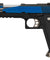 WE Tech 1911 Hi-Capa T-Rex Competition Gas Blowback Airsoft Pistol w/ Top Ports (BLUE / SILVER)