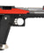 WE Tech 1911 Hi-Capa T-Rex Competition Gas Blowback Airsoft Pistol w/ Top Ports (RED / SILVER)