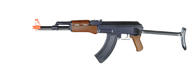 Airsoft Rifle Full Sized CYMA ZM93S Folding Stock BLACK Wood Finish