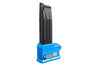 Lancer Tactical HPA AEG M4 Magazine Adaptor For TM HICAPA Airsoft Pistols - BLUE