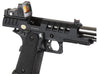 Lancer Tactical Heracles Hi-Capa Gas Blowback Airsoft Pistol - BLACK-REFLEX RED DOT
