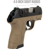 WE Tech Bulldog Compact Full Metal Gas Blowback Airsoft Pistol (Tan)