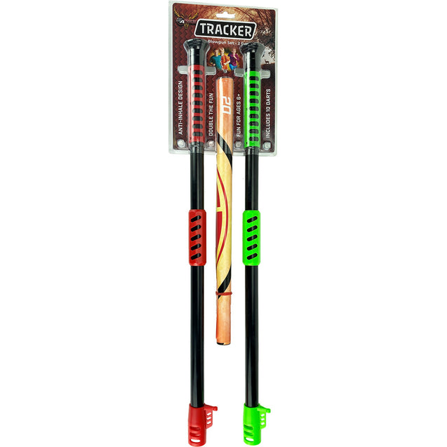 SA Sports Tracker Blowgun Set 2 Pk with 10 suction Darts