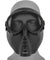 2602 Face Mask (Black) W/Mesh Eye Protection