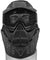 2604B Face Mask (Black) W/Mesh Eye Protection