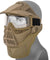 G-Force Complete Protection Modular Airsoft Face Mask W/ Clear Lens