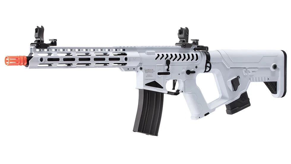 Lancer Tactical Airsoft Gun 370 395 FPS Enforcer Blackbird Skeleton