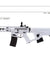Lancer Tactical Airsoft Gun 370 - 395 FPS Enforcer Night Wing Skeleton AEG w/ Alpha Stock (White)