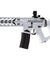 Lancer Tactical Airsoft Gun 370 - 395 FPS Enforcer Night Wing Skeleton AEG w/ Alpha Stock (White)