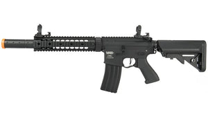 Lancer Tactical Airsoft Rifle Gun M4 SD 330 - 349 FPS Proline Series 9" Rail Airsoft AEG - BLACK