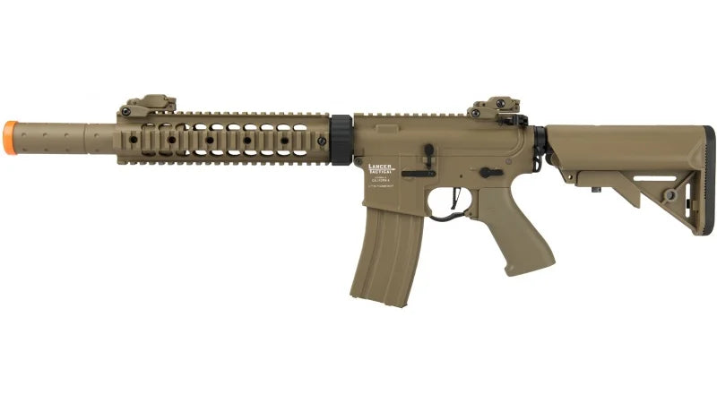 Lancer Tactical Airsoft Rifle Gun 370 - 395 FPS M4 SD Proline Series 9 ...