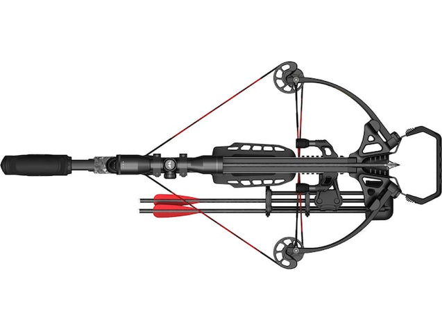 Barnett TS380 Crossbow Package Gray Digital Camo With Multi-Reticle Scope