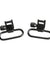 AASW1B NcSTAR VISM 1 inch Lockable Sling Swivel Pair-Black Fits Swivel Stud