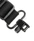 AASW1B NcSTAR VISM 1 inch Lockable Sling Swivel Pair-Black Fits Swivel Stud