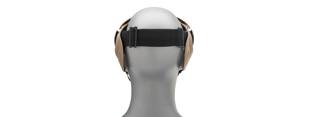 G-Force F2 Single Layer Full Face Mask - Tan