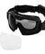 G-Force Full Seal Airsoft Goggles W/ Built-In Fan [Clear Lens] (Black)