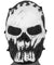Ac-319J Villain Mesh Face Mask (White Flames) Airsoft Gun / Accessories