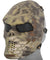 Ac-319M Villain Skull Mesh Face Mask (Mandrake) Airsoft Gun Accessories