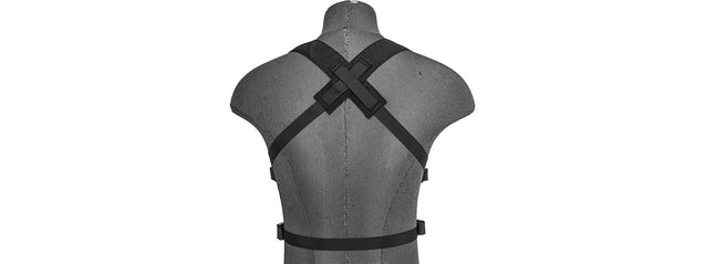 Wst Multifunctional Tactical Chest Rig (Black) Airsoft Gun / Accessories