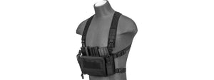 Wst Multifunctional Tactical Chest Rig (Black) Airsoft Gun / Accessories