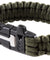 G-Force Multi-Function Survival Bracelet w/ Rope Cutting Tool, Whistle, and Fire Starter (Color: OD Green) Airsoft Gun / Accessories