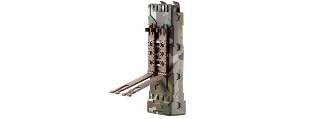 10 Round Shotgun Shell Molle Carrier (Multi-Camo) Airsoft Gun / Accessories