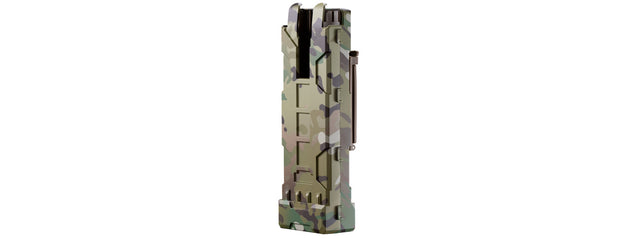 10 Round Shotgun Shell Molle Carrier (Multi-Camo) Airsoft Gun / Accessories