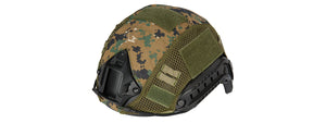 G-Force 1000D Nylon Polyester Bump Helmet Cover - Woodland Digital Airsoft Gun / Accessories