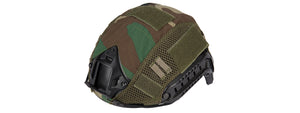 G-Force 1000D Nylon Polyester Bump Helmet Cover - Woodland Airsoft Gun / Accessories