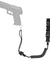 G-Force Nylon Elastic Upgraded Pistol Lanyard Sling - Black Airsoft Gun / Accessories