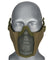 Ac-642G Wosport Steel Mesh Nylon Lower Face Mask (Olive Drab) Airsoft Gun / Accessories