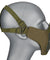 Ac-642G Wosport Steel Mesh Nylon Lower Face Mask (Olive Drab) Airsoft Gun / Accessories